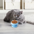 thumbnail image 6 of Elevated Stainless Steel Cat Dog Bowls, Anti Tip Wide Opening Raised Pet Feeder Bowl Neck Protection Design for Kitten Small Dogs Indoor Outdoor Daily Feeding & Veterinary Use, 6 of 7