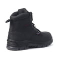 thumbnail image 2 of Mason, Black, Men's all leather, 6” steel toe safety boot, waterproof, electric shock protection, American made, 2 of 3