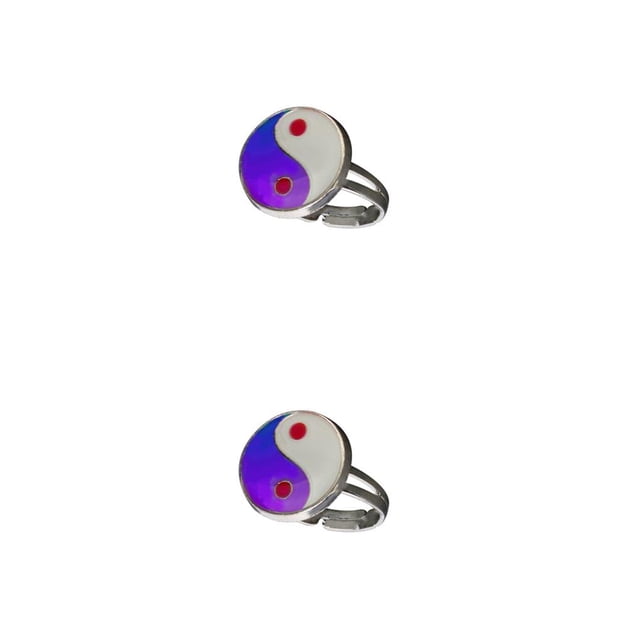 Anillos de humor Minnieouse Termocrómico Ajustable diferentes estilos metal