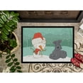 thumbnail image 3 of Carolines Treasures CK2077MAT Lakeland Terrier Snowman Christmas Door Mat Indoor Rug or Outdoor Welcome Mat 18x27, 3 of 4