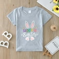 thumbnail image 5 of LUOGENLI Boys Shirts Size 7-8 Toddler Baby Kids Boys Girls Happy Easter Bunny Shirts Short Sleeve Letter T Shirts Tee Tops 1-7 Years Boys Shirts Size 5 Boys Shirts Size 8 Button down 5-6 Years, 5 of 6