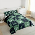 thumbnail image 4 of Feelyou Kawaii Golf Car Bedding Comforter Set, Eat Sleep Sleep Twin Comforter Sets, Cartoon Ball Gaming Gamer Reversible Bedding Set, Super Cozy Room Decor, 2pcs, 4 of 9