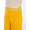 thumbnail image 6 of Haitryli Big Girls Lyrical Dance Clothes Dancing Trousers Wide-leg Pants Modern Jazz Dancewear Gymnastic Bottoms Yellow 12, 6 of 7