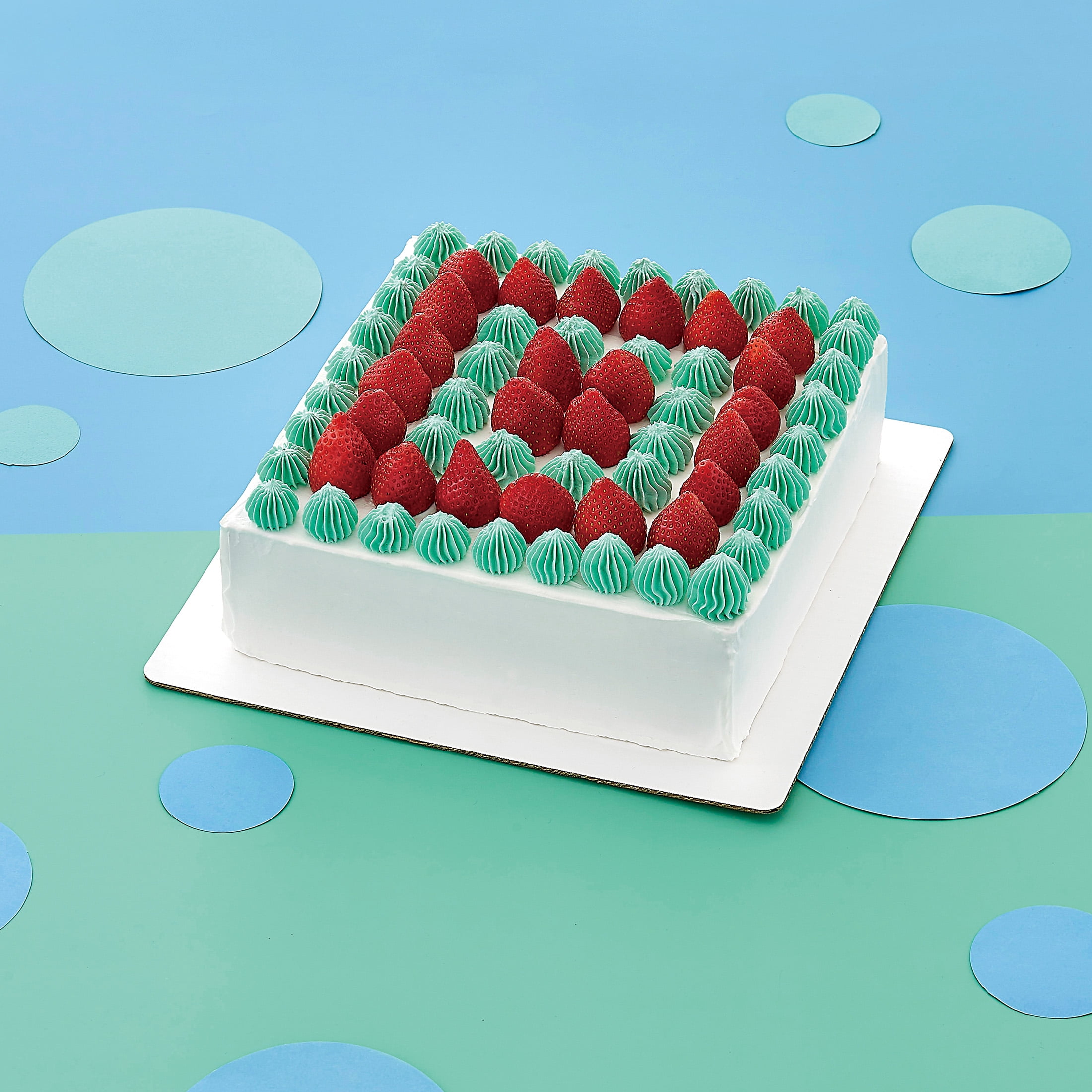 Way to Celebrate! 14x14 inch White Cake Boards, Paper Corrugate Board, 5-Counts