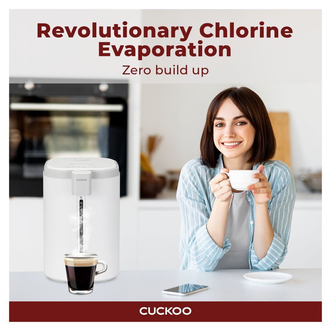Cuckoo Hot Water Dispenser & Warmer 4 Modes Child Lock 5L Capacity (CWP-A501TW)