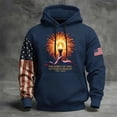 thumbnail image 2 of USA 250th Anniversary Hooded Sweatshirt Men's Hoodie Usa 250Th Anniversary Hoodie Patriotic American Shirt 4Th Of July Sweatshirt, 2 of 3