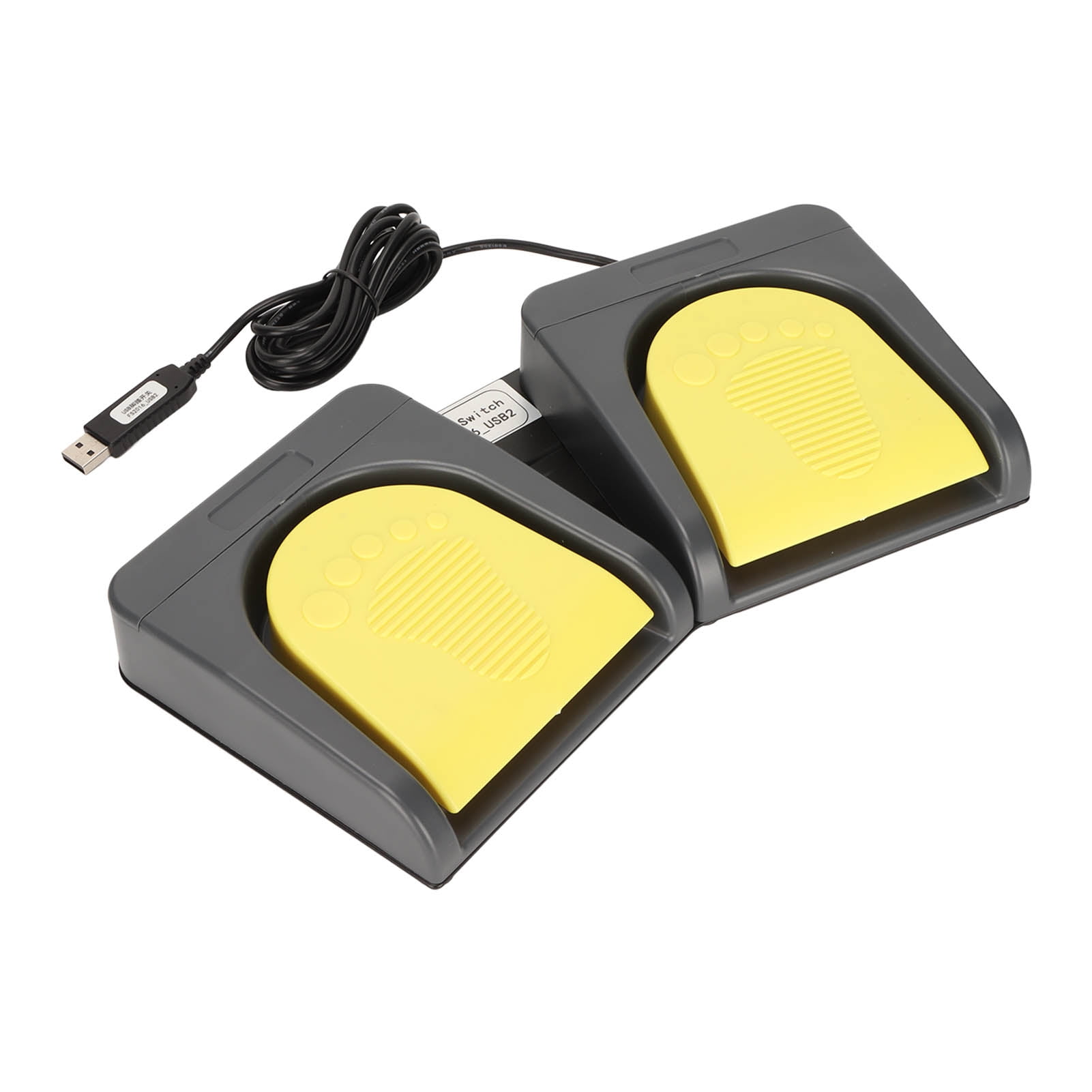 Gaming Foot Pedal, MIDI Controller USB Double Foot Switch For PC