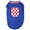 Blue, variant on Petitebelle Croatia Flag Puppy Dog Shirt (Blue, X-Small)
