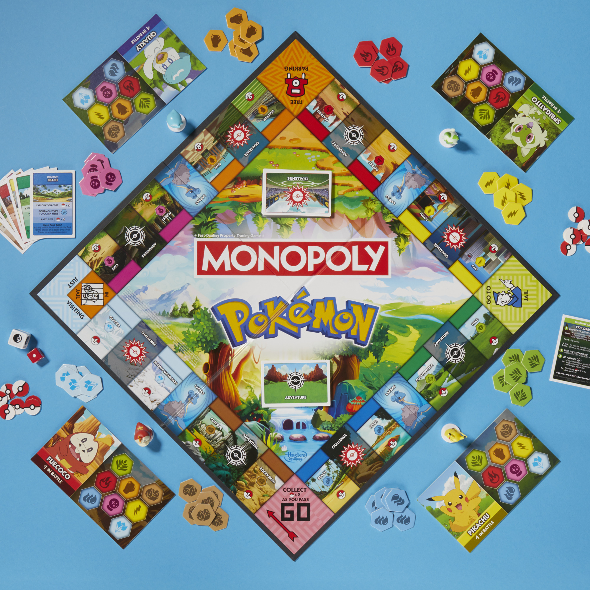 Monopoly Pokémon Edition Board Game, 2-4 Players photo 2