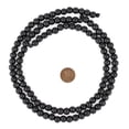 thumbnail image 2 of The Bead Chest Natural 8mm Wooden Beads in Black for Jewelry Making – Round Loose Wood Spacer Beads I Approximately 52 Beads, 2 of 3