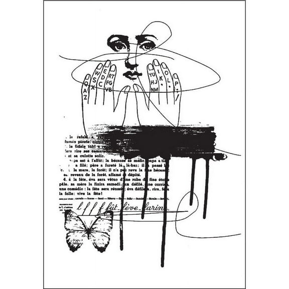 PRIMA MARKETING INC Mixed Media Cling Stamp - Treasured Memories 5 UPC 655350580117