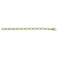 thumbnail image 1 of Diamond2Deal 18K Vert et Blanc Gold 3,9 Mm Solide Link 7,5 Pouces Chaîne Bracelet for Women, 1 of 3