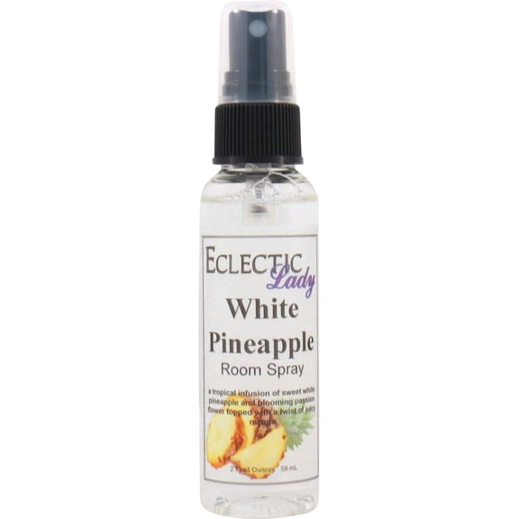White Pineapple Room Spray by Eclectic Lady, 2 Ounces, Fragrant Aromatic Room Mist For Home, Room, Office