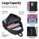 thumbnail image 4 of Easygdp Pink Shark Pool Fantasy Mochila para Niños y Niñas con Set de Caja de Almuerzo y Estuche para Lápices 3 en 1, Mochila Escolar Estampada para Adolescentes, 4 of 7