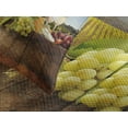thumbnail image 4 of Ambesonne Wine Quilted Bedspread Set 3 Pcs, Famous Chianti Vineyard, King Size, Green Brown Pale Blue, 4 of 5