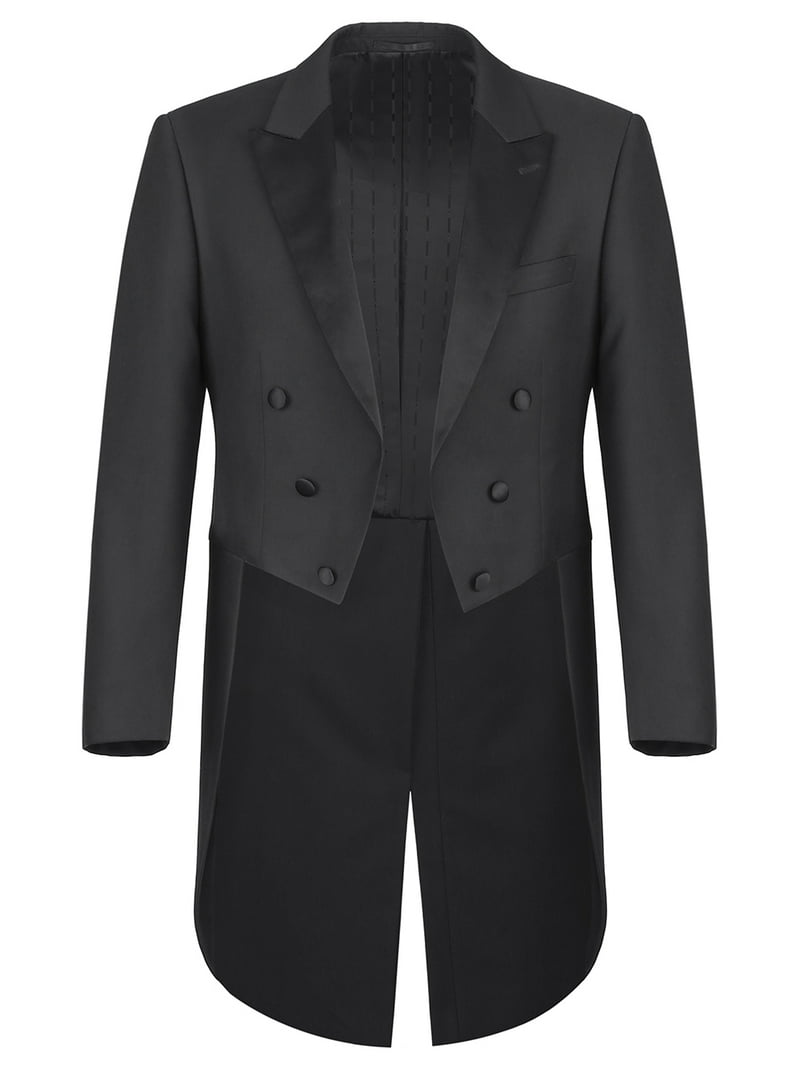white christmas dresses Black Classic Peak Traditional Fit Tuxedo 880 main image 0