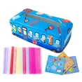 thumbnail image 2 of Sensory Pull Along Caja de pañuelos para niños pequeños Papel de juego Pañuelos para jalar ocupados Pañuelos para jalar ocupados Actividades para el , estilo D CUTICAT juguetes sensoriales, 2 of 8