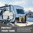 thumbnail image 4 of Yuyamidu Bear RV Propane Tank Cover Mountain Gas Cylinder Cover Waterproof Double 20 Lb Propane Tank Protection for Camper Trailer, All Weather Protection Accessory, 4 of 8