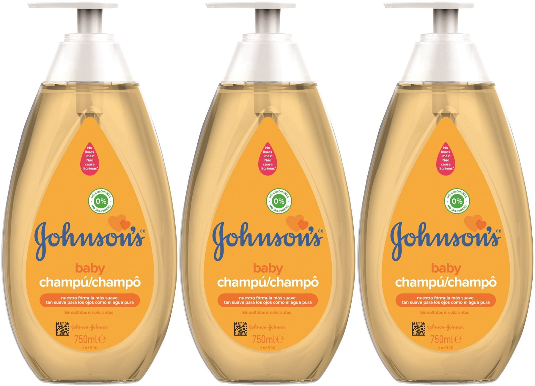 johnson's baby shampoo 750ml