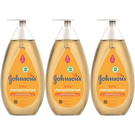 Johnson's Baby Shampoo, 750 Ml / 25.3 Ounce (Pack of 3) Imported Version
