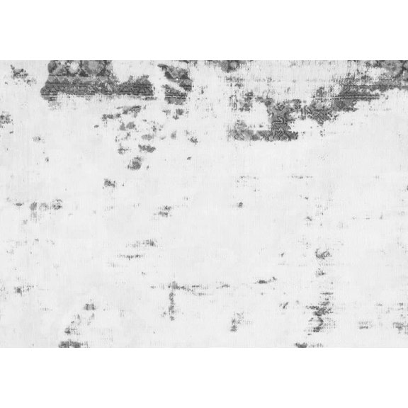 Ahgly Company Indoor Rectangle Oriental Gray Modern Area Rugs, 2' x 5'