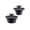 Black, variant on Silicone Drain Plug Universal Shower Plug – Easy to Install Water Stopper for Bathroom Sink Bathtub Floor Drain, Reusable Flexible Sealing Plug for Household Outdoor Garden Use, 2 Pack