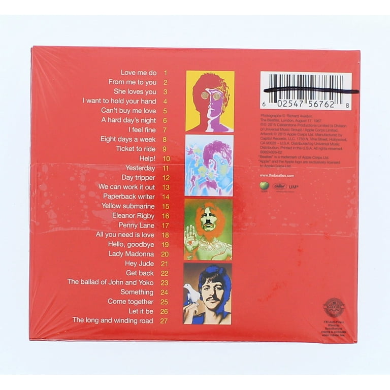 The Beatles - 1 - Greatest Hits Album - Rock - Remastered CD