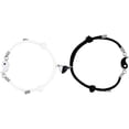 thumbnail image 1 of Pulseras Nylry Best Friend para 2 pulseras Yin Yang a juego para mujeres y hombres Juego de pulseras magnéticas de amistad Yin Yang de larga distancia Bff para parejas Bo, 1 of 4