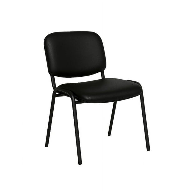 Offiho, Silla de Visita para Consultorio, Oficina, Sala de Espera, con Vinilpiel Resistente