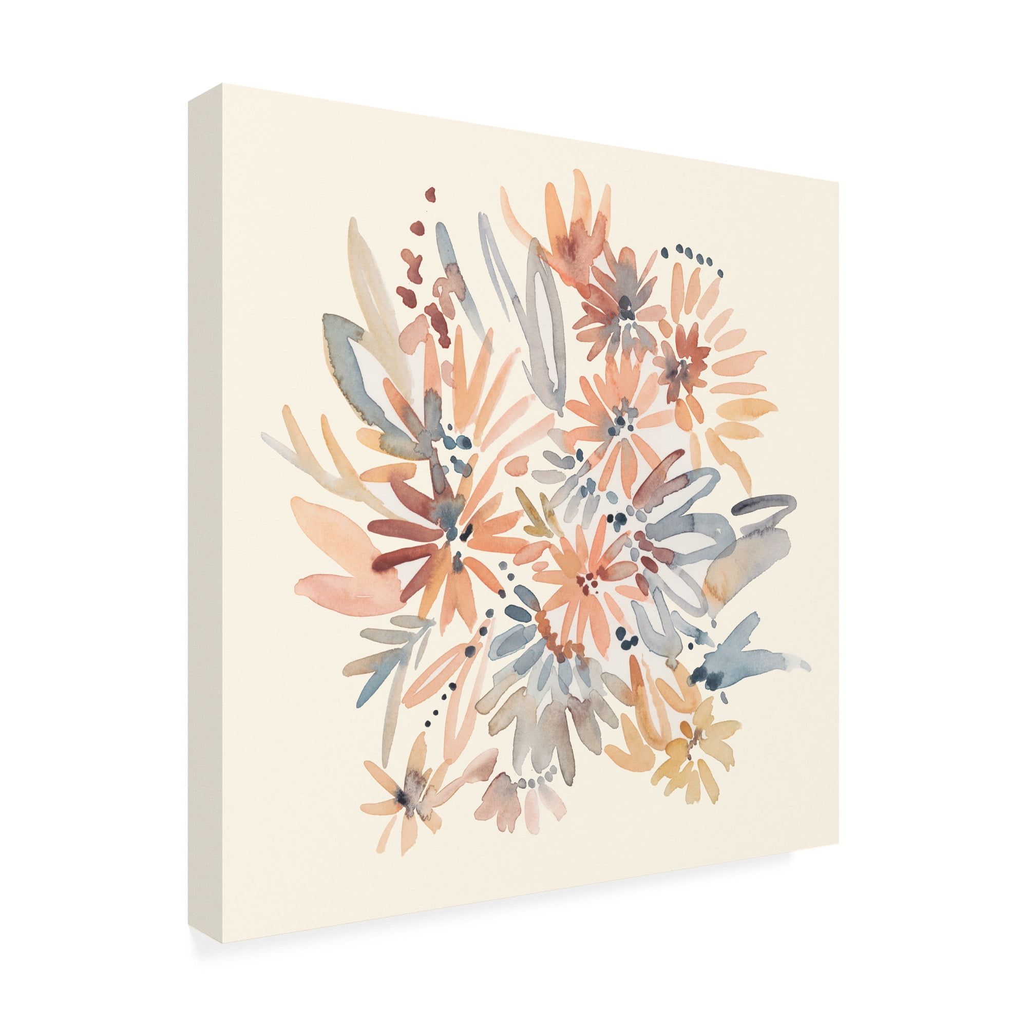 Trademark Fine Art 'Wallflowers I' Canvas Art by Chariklia Zarris