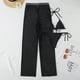thumbnail image 3 of Trajes de baño para mujer Triángulo 3 piezas Malla de corte alto con aros con pantalones para cubrir FLhrweasw Para estrenar, 3 of 6