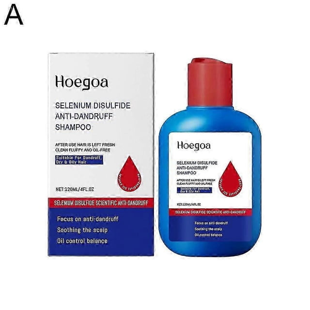 Cujmh Selenium Disulfide Anti-Dandruff Shampoo 120ml Oil Control Refreshing Formula Dandruff Treatment Care