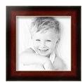 thumbnail image 2 of ArtToFrames 9" x 9" Matte Mahogany with Gold Accent Diploma Picture Frame, 9x9 inch Brown Wood Poster Frame (WOM-5109),  Pack, 2 of 7