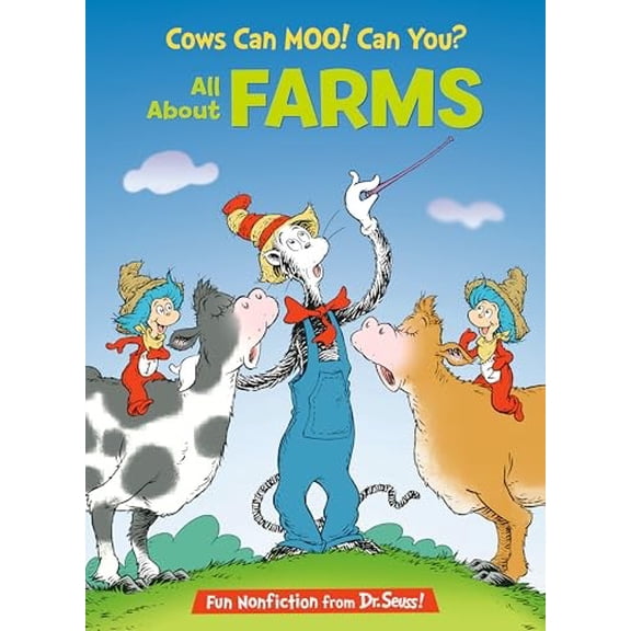 Pre-Owned Cows Can Moo! Can You? All about Farms (Hardcover) 0399555242 9780399555244