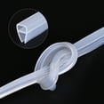 thumbnail image 3 of 177.17" Long for 5/16"(8mm) Glass Frameless U-Type Door Seal Strip, 3 of 5