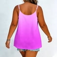 thumbnail image 5 of SwiftWear Women's Plus Size Camisole Spaghetti Strap Tank Top Pleated Loose Scoop Neck Gradient Summer Tunic Top for Casual Daily Wear, 5 of 6