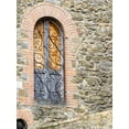 thumbnail image 2 of Eggers, Julie 25x32 Black Ornate Wood Framed with Double Matting Museum Art Print Titled - Italy-Tuscany-Province of Siena-Montalcino Unique window with shutters, 2 of 4
