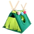 thumbnail image 3 of Shisuyan Guinea Pig Hideout Hamster Guinea Pig Tent Rabbit Triangular Hideout Shelter Small Animal Bed, 3 of 8