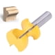thumbnail image 1 of Fresa Para Molduras De Taburetes, Brocas Para Bordes De Alféizar De Ventana, Tamaños Estándar Para Madera Contrachapada De Tableros De Partículas MDF, 1 of 7