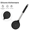thumbnail image 3 of Heat Resistant Kitchen Utensils, Stainless Silicone Utensils Set for Nonstick Cookware, Dishwasher Safe, 3 of 5