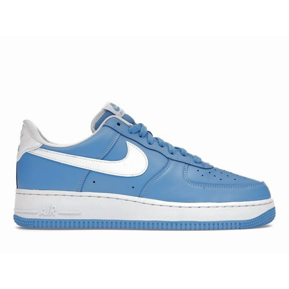 Nike Men's Air Force 1 Low '07 University Blue White Shoes, from StockX