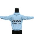 thumbnail image 3 of MHFRRA Sudadera con Capucha de Moda para Hombre, Jersey con Estampado Moderno, Ropa Informal, Tela Suave y Cómoda para Otoño E Invierno, Atuendo Diario Azul claro, 3 of 3