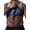 Gray, variant on Pukitry Neoprene Sauna Suit for Men Waist Trainer Vest Zipper Body Shaper Waist Trainer Cincher Compression Shapewear