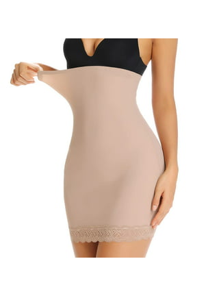 Women Tummy Control Slip Shapewear for Under Dresses Full Slimming Body  Shaper Slip Dress for Women