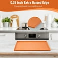 thumbnail image 2 of Silicone Dehydrator Trays for Making Fruit Leather, Non Stick Dehydrator Trays with Raised Edge Reusable Silicone Mats, 2 of 7