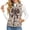 Camouflage Bow Print, variant on Dogs Warm Quilted jacket vest for Women, Polyester Womens Quilted Vest Lightweight Vest Jackets for Women for Travel Fall