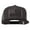 Black Charcoal, variant on American Grey Flag Patched Big Size Flat Bill Trucker Cap - Black XL-3XL