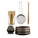 thumbnail image 4 of 5 piezas Matcha Ceremony Set Matcha Bowl Accesorios Ceremonial Sifter Sifter Matcha Tea Making Kit para regalo de la sala de té, 4 of 9