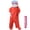 Red, variant on Funny Big Mouth Monster Onesie - Soft Plush Animal Cosplay Pajamas with Pink Hair Comb for Halloween, Loungewear & Party Costume (Black-S)