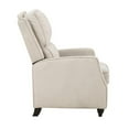 thumbnail image 5 of Pemberly Row Contemporary Fabric Push Back Recliner in Beige, 5 of 9